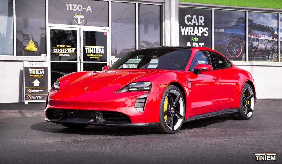  Porsche Taycan Turbo S by MetroWrapz 2020 года  (фото 1 из 5)